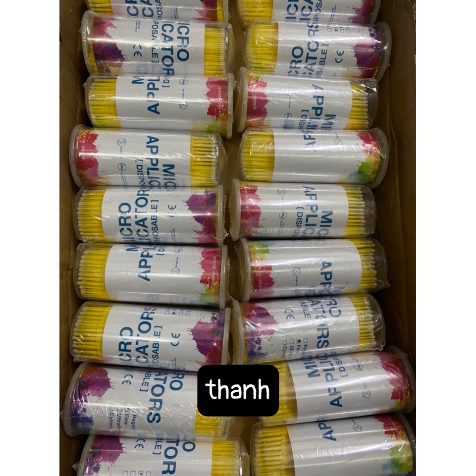 Cọ quét bond quét keo micro applicators trong trám răng nha khoa