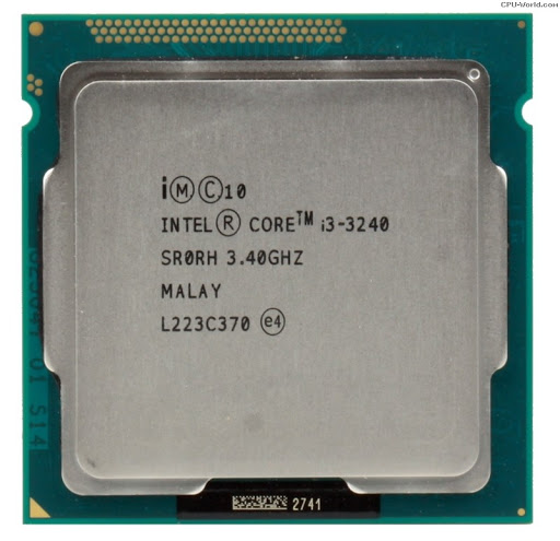 CPU  intel core I3 3240 socket 1155- Hàng tháo máy bộ  - Bảo Hành 1 Đổi 1