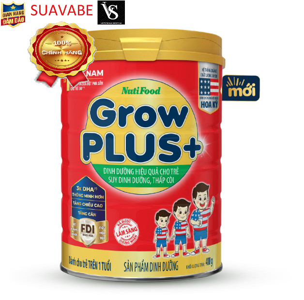 Sữa bột Grow Plus Đỏ 900g