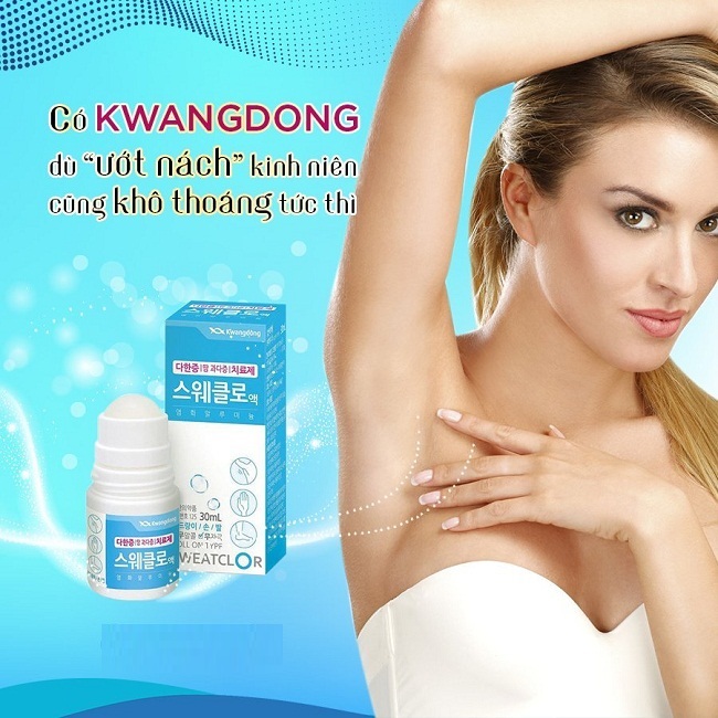 Lăn khử mùi Kwangdong Sweatclor 30ml - Hàn Quốc
