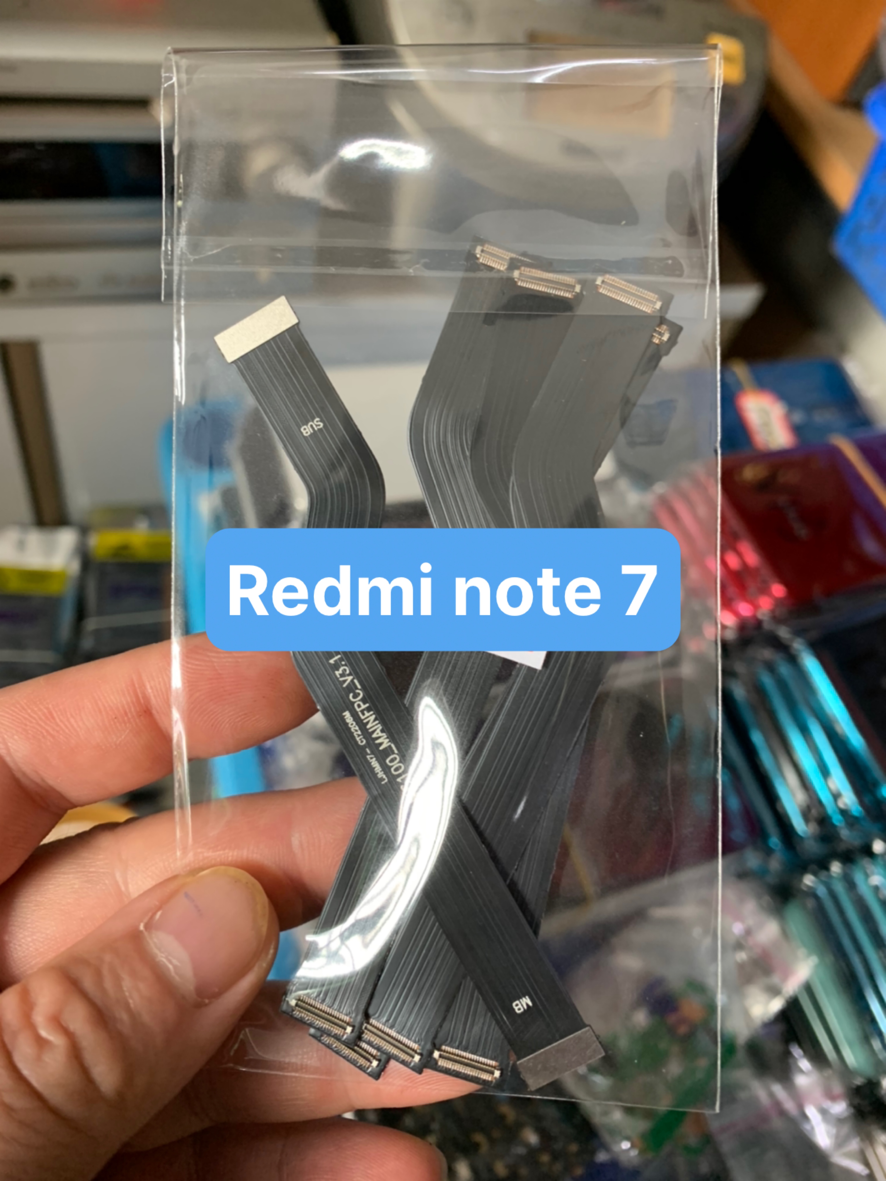 Cáp nối main, cáp nối bo sạc zin redmi note 7