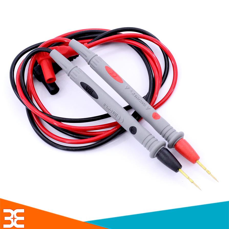 Dây Đo Đồng Hồ Vạn Năng 20A 1000V Mũi Kim Nhọn Dễ Kết Nối Với Thiết Bị, Độ Chính Xác Cao