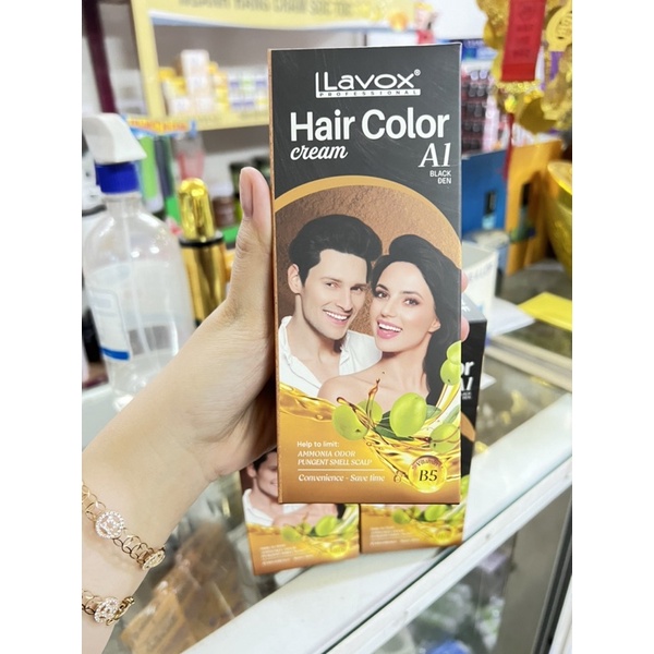 Nhuộm Đen Phủ Bạc Lavox A1