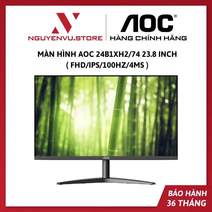 23.8-inch (FHD/IPs/100Hz/4ms) AIC display-authentic