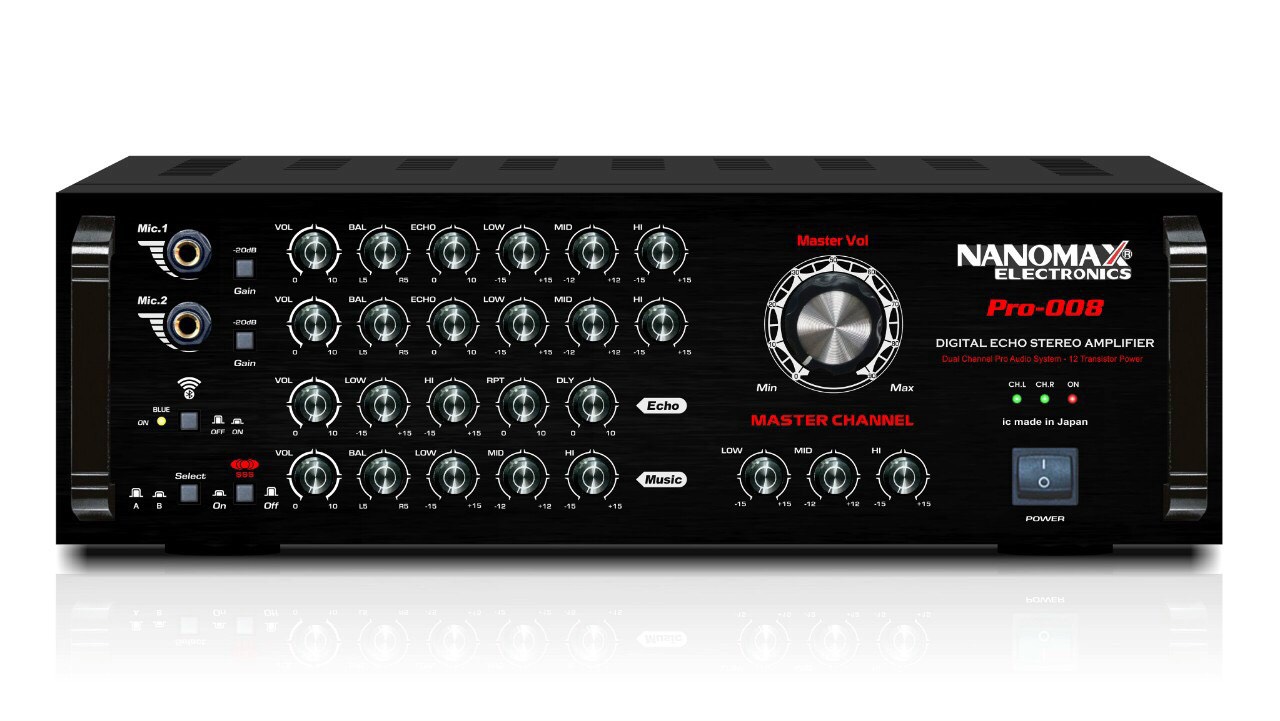 Amply Nanomax Pro-008 chay 12 sò Japan Cs 820W