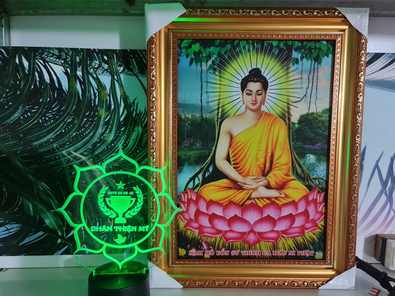[Xưởng Tuyển Đại Lý ] Tranh led Sam Sung Phật Thích Ca