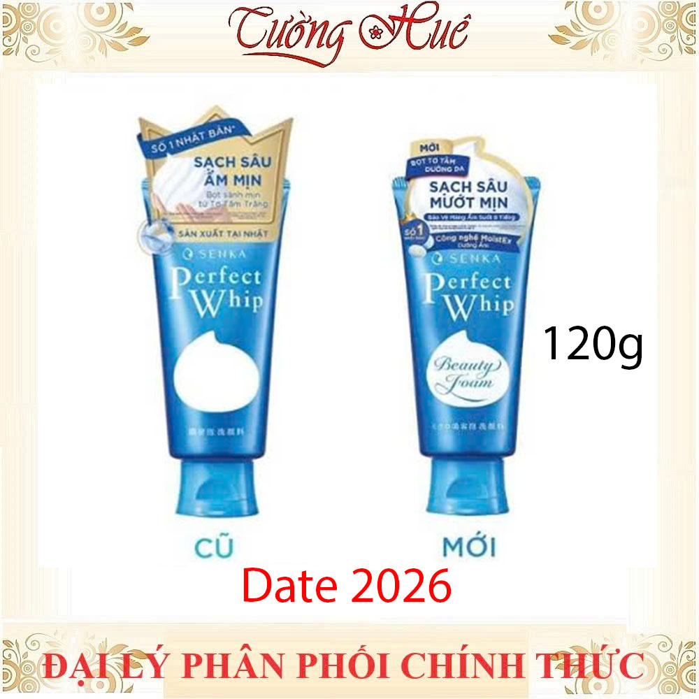 Sữa Rửa Mặt Shiseido Senka Perfect Whip - 120g