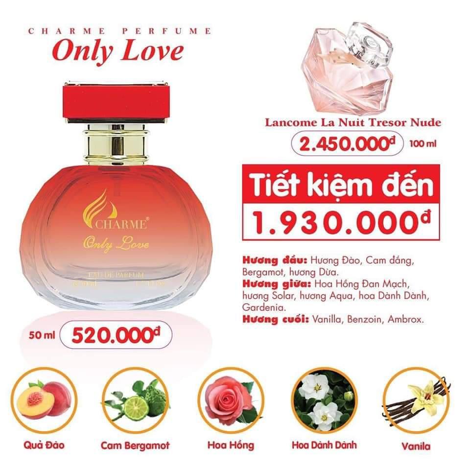 NƯỚC HOA ONLY LOVE 50ML