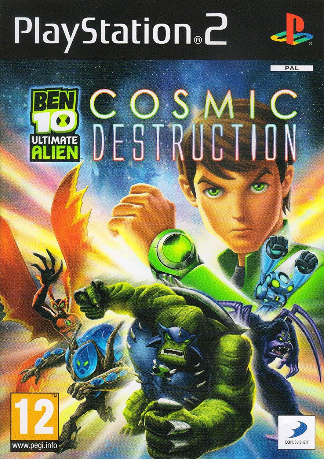 Đĩa ]game ps2 ben 10 cosmic destruction
