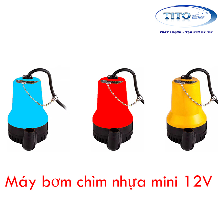 Máy bơm chìm nhựa 12v