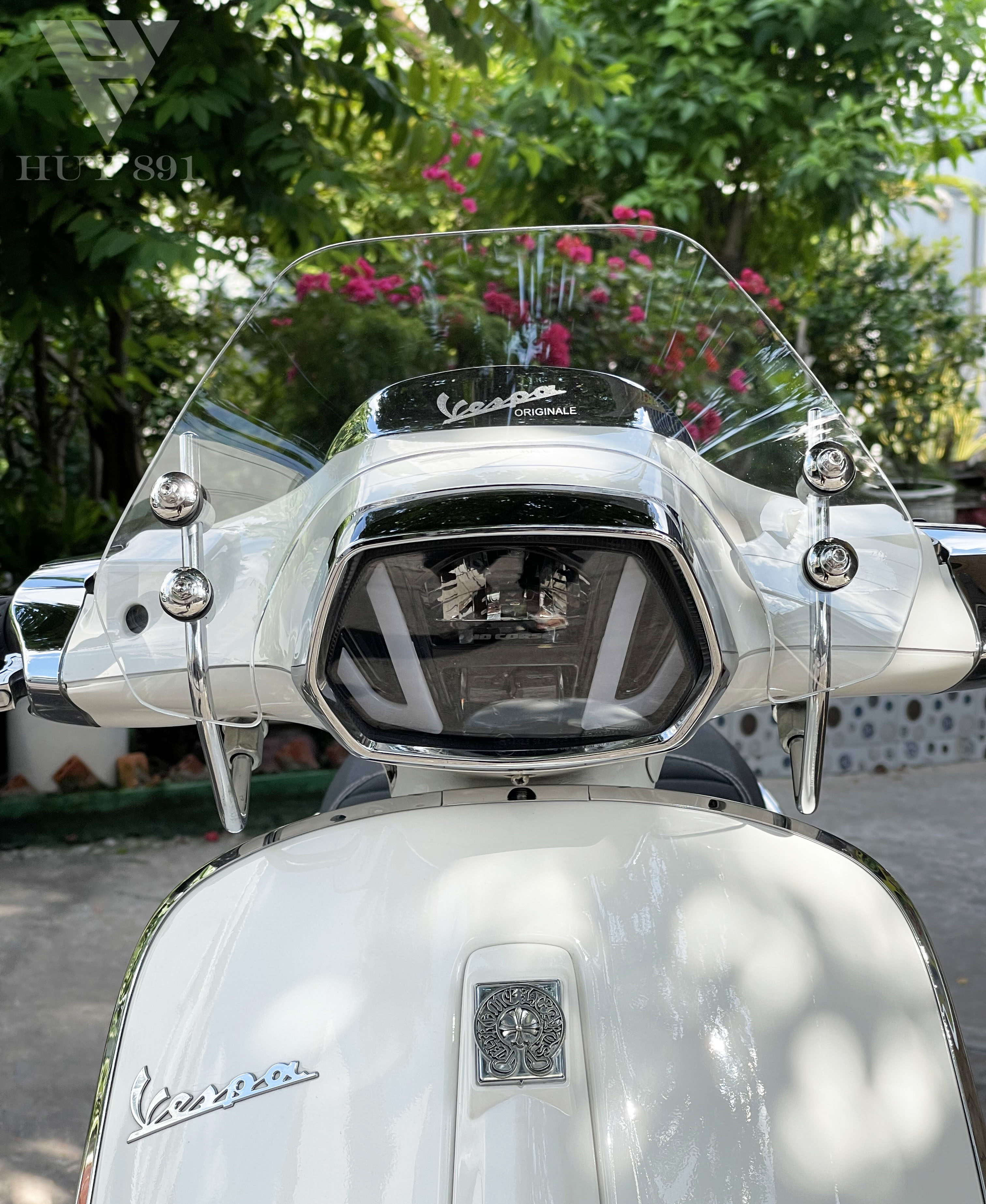 Kính chắn gió thấp dành cho Vespa Sprint, Notte