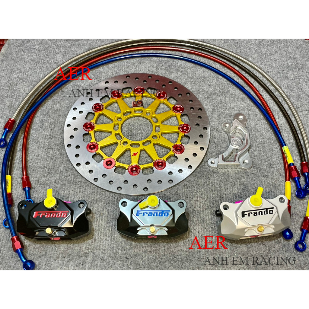 Combo đĩa kingdrag lòng 267mm + heo frand0 2pis tặng pat và dây dầu