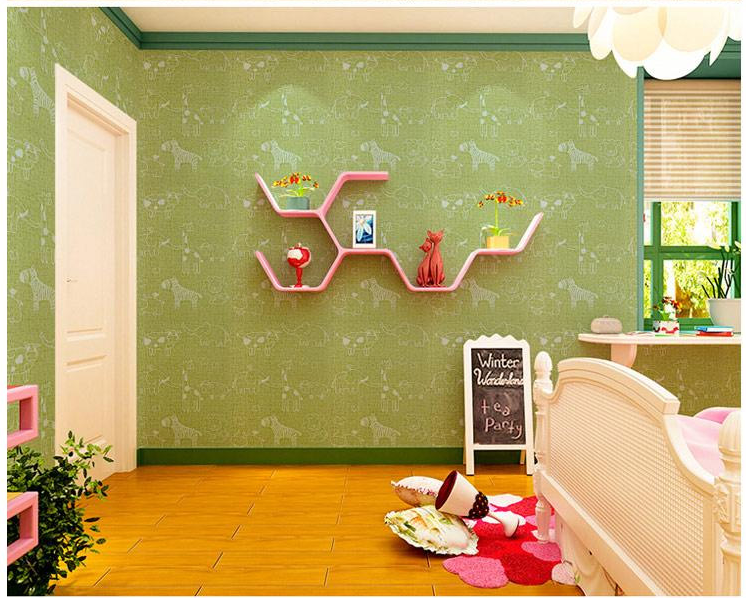 Decal Giấy Dán Tường Cho Trẻ Em Bst01 Cuộn 1M