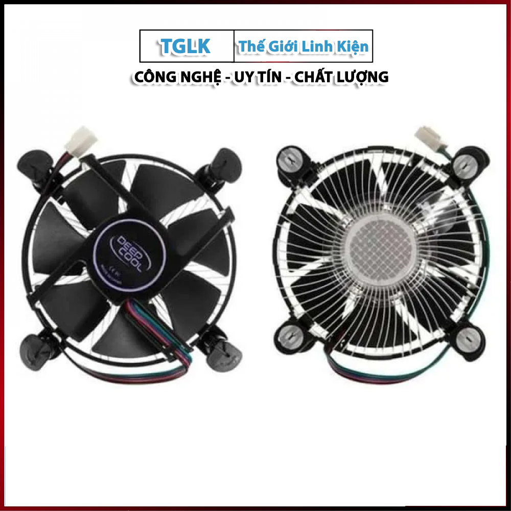 Quạt Tản Nhiệt Fan CPU Socket 1151/1150/1155 DEEPCOOL Hàng Mới
