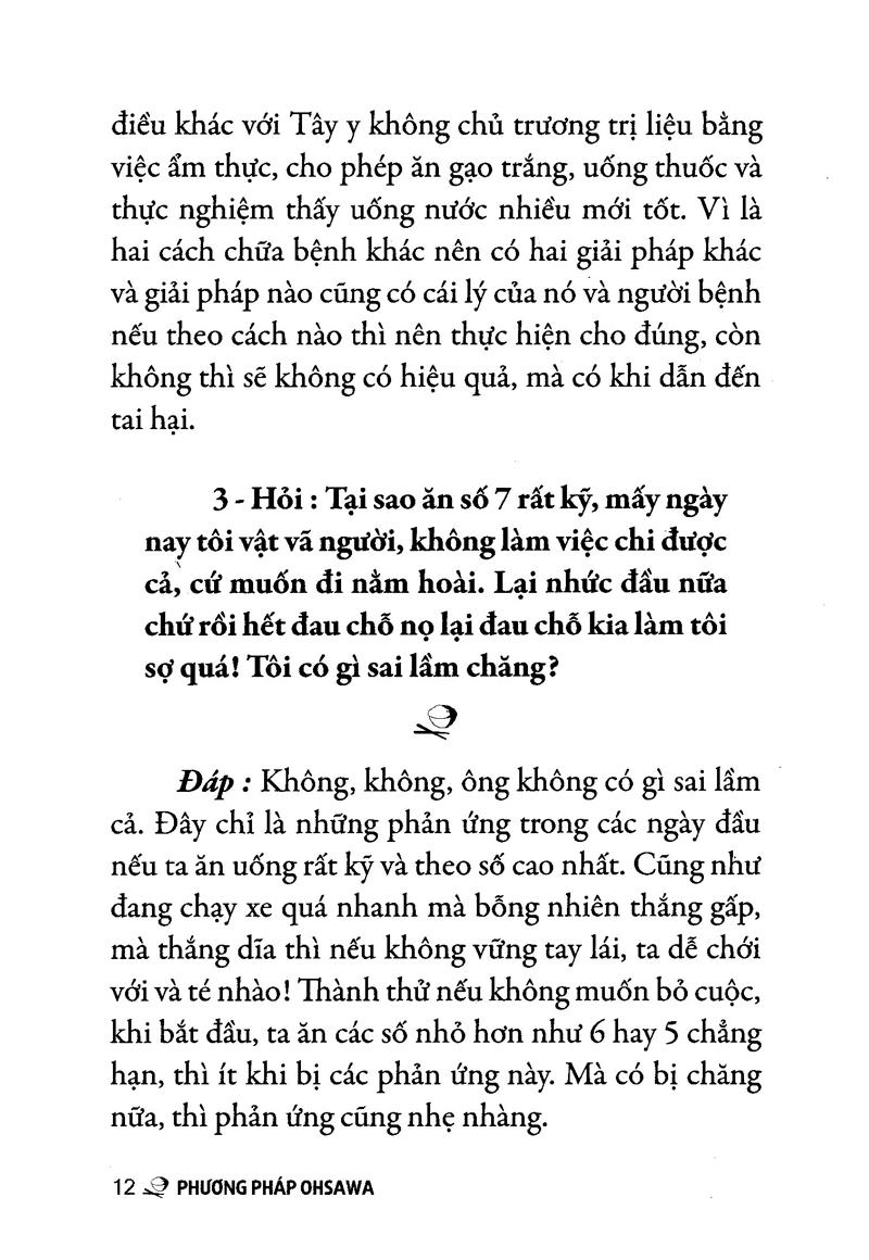 [HCM]Phương Pháp Ohsawa - Hỏi Và Đáp