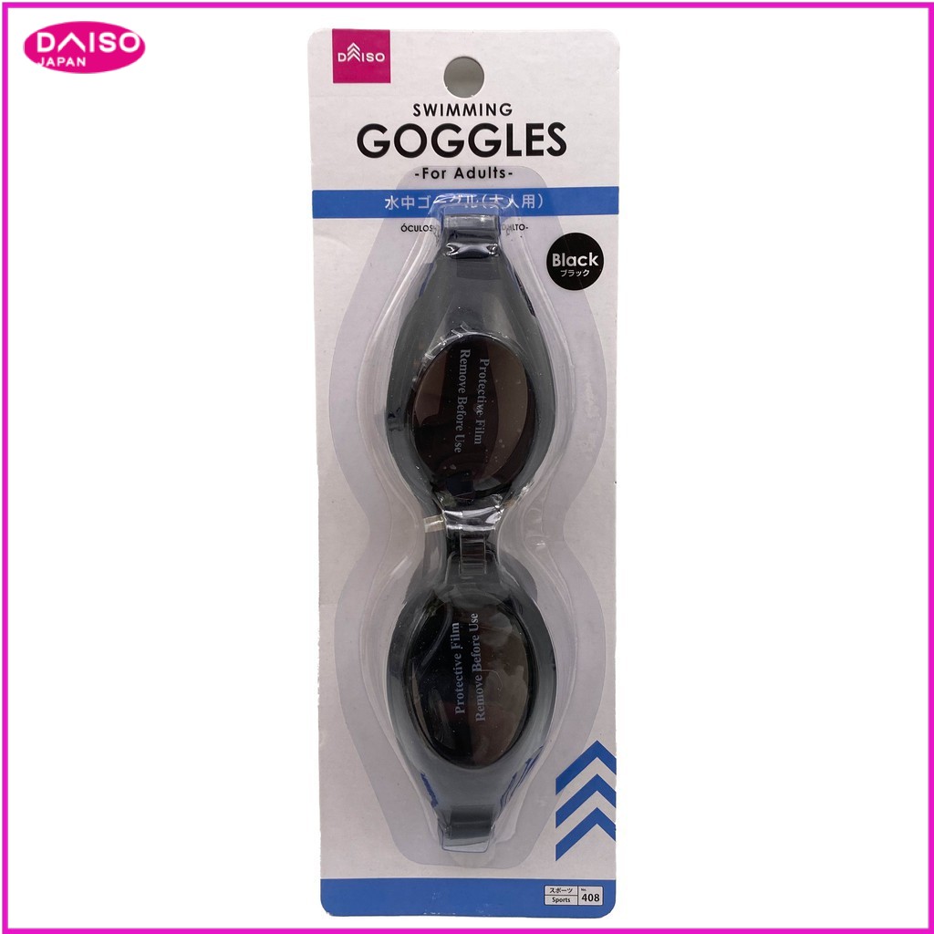 [HCM]Swimming Goggles For Adults - Black
