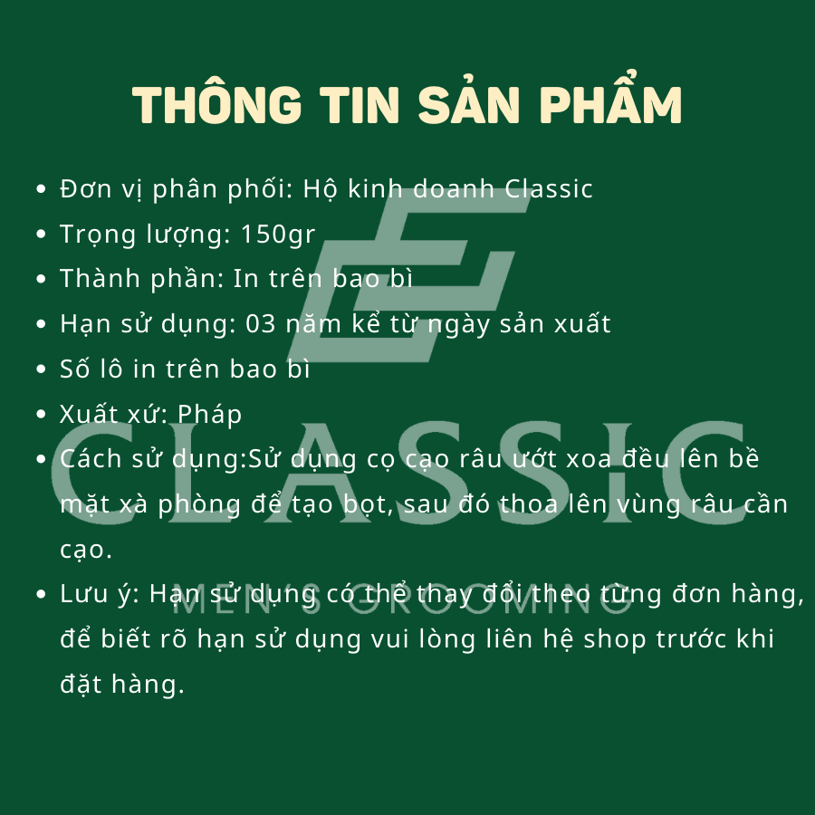 Xà Phòng Râu No 63 Shave Soap 150g