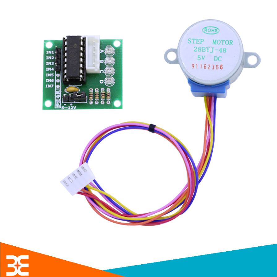 Mạch điều khiển động cơ bước uln2003 + động cơ bước 5v