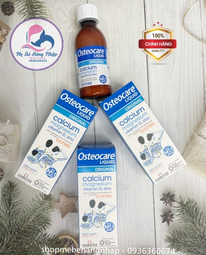 Canxi nước Osteocare Liquid 200ml của Anh