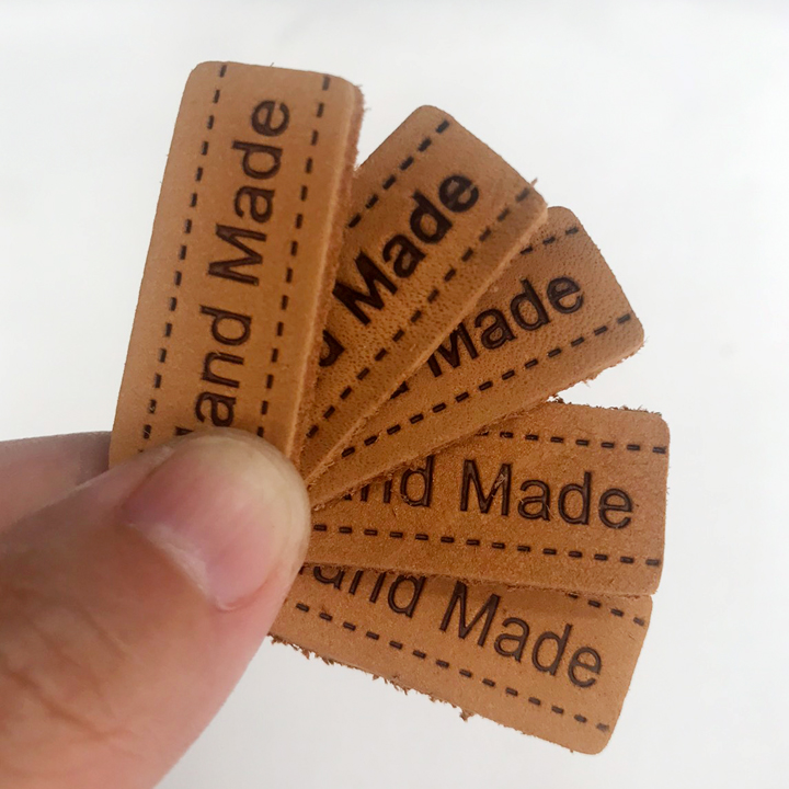 5 Miếng Tem Da Handmade Trang Trí