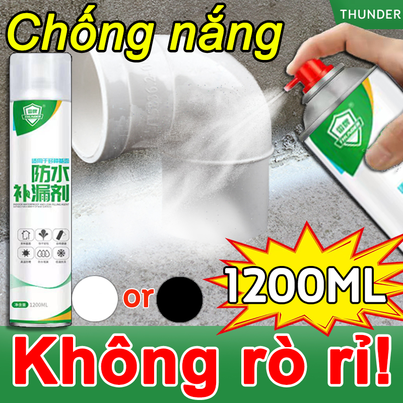 💧Không rò rỉ! 💧keo chống thấm, sơn chống thấm, chống thấm,sơn chống thấm tường nhà, 1200ml xịt chống thấm nước, Bình xịt sơn chống thấm nước, chống thấm tường trần nhà,chống thấm mái nhà,chống thấm dột