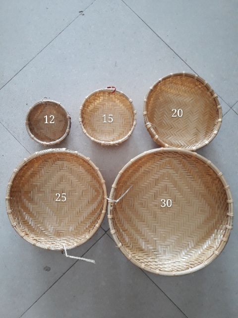 Thúng tre đủ các size