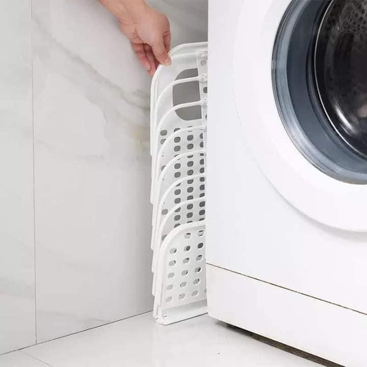 Giỏ Cài Cạnh Máy Giặt Gấp Gọn Siêu Tiện Ích