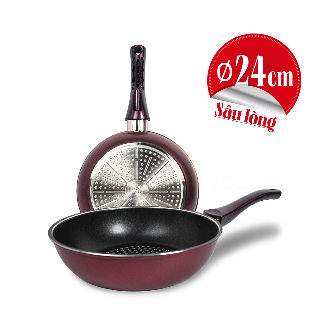 Chảo chống dính sâu Zebra 174657 24cm