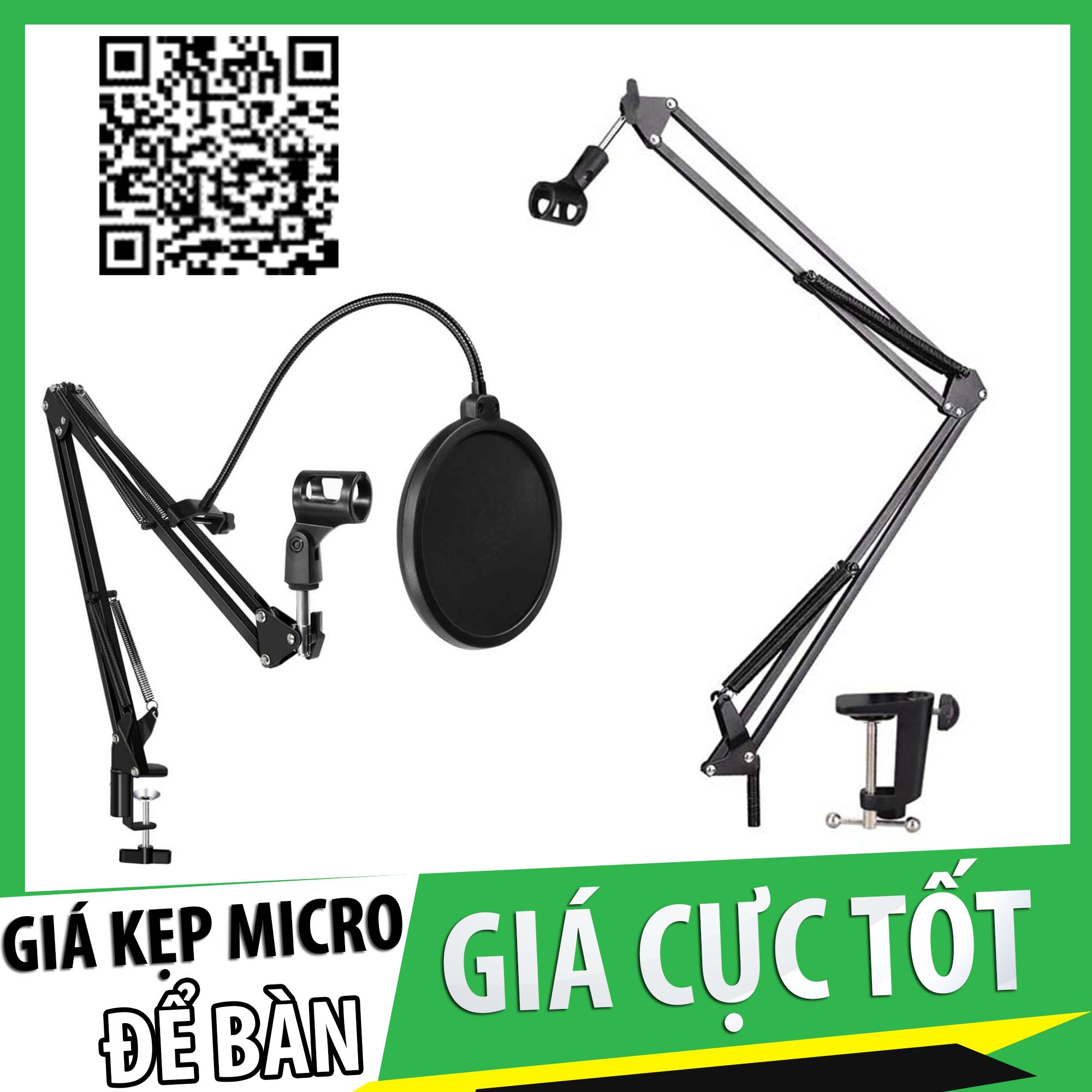 Giá Chân đế micro kẹp bàn Standard NB-35,