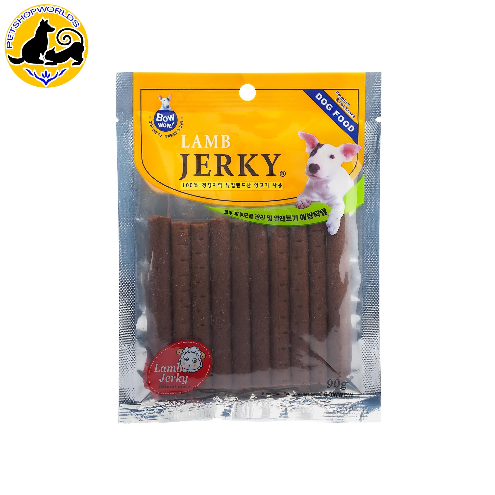 Thịt Cừu Que Bow Wow Stick Jerky Gói 90g