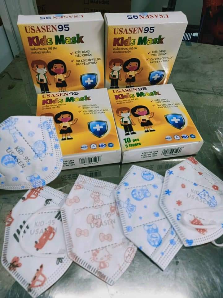 Khẩu trang kháng khuẩn N95 trẻ em
