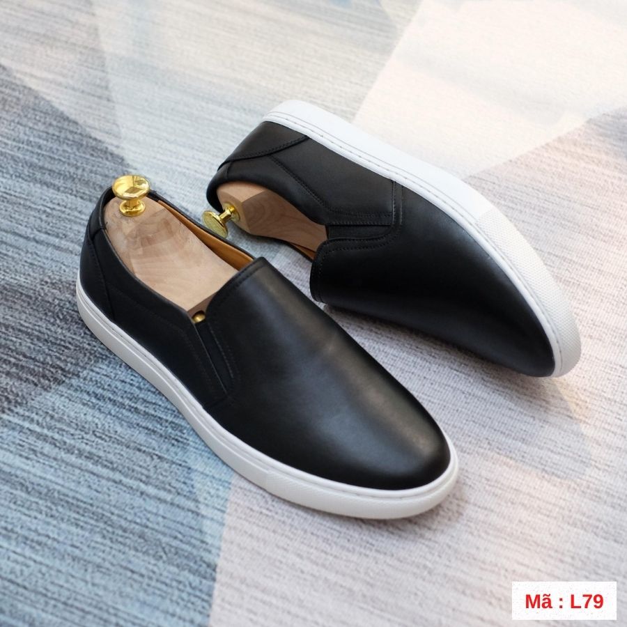 Giày Slipon Da Bò Xịn Sò