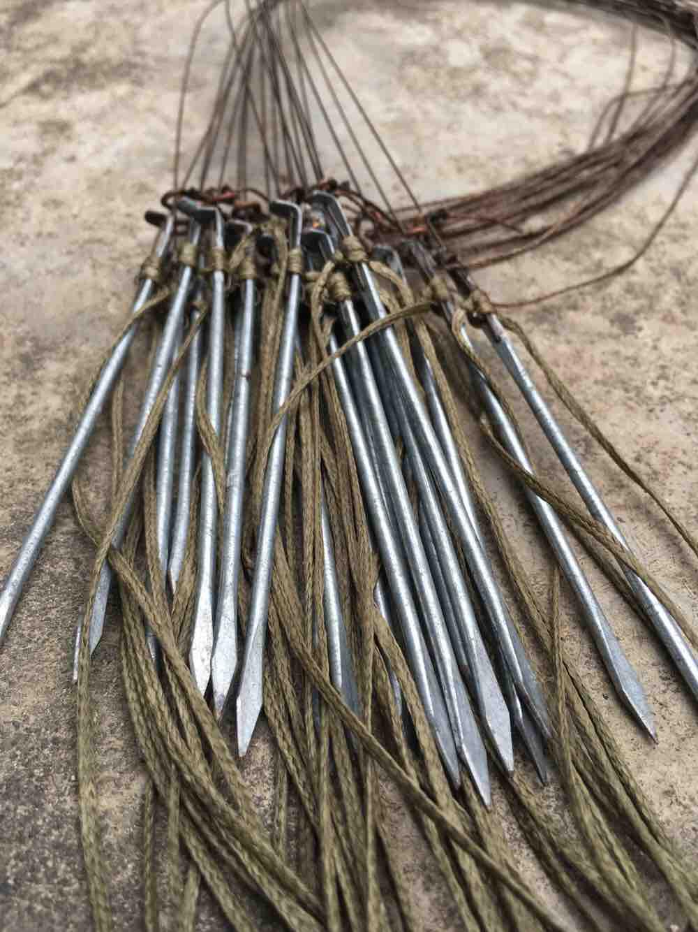 Giò Bẫy Gà Rừng 20 Chân Thép