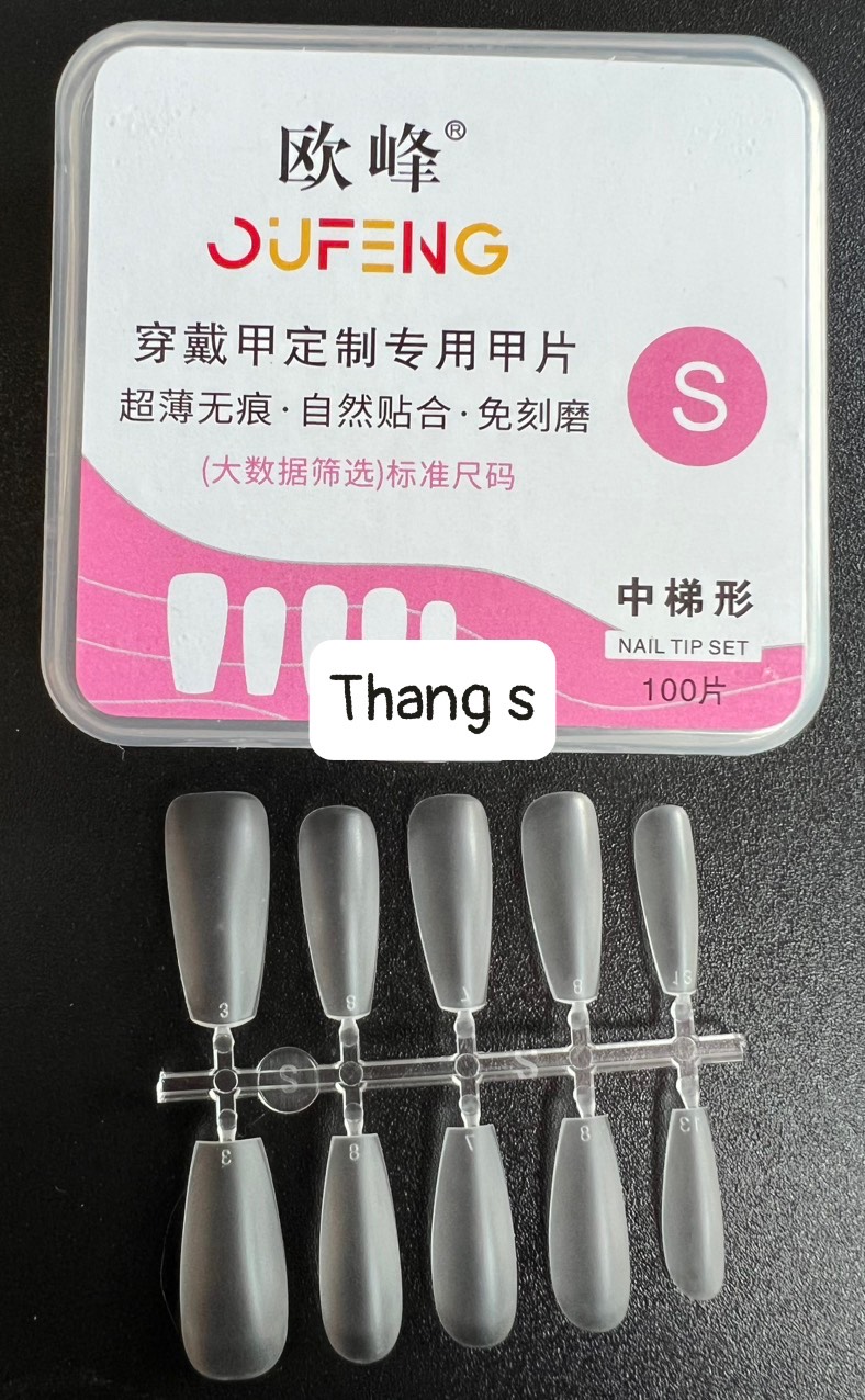 Móng úp siêu mỏng làm nailbox L M S các loại