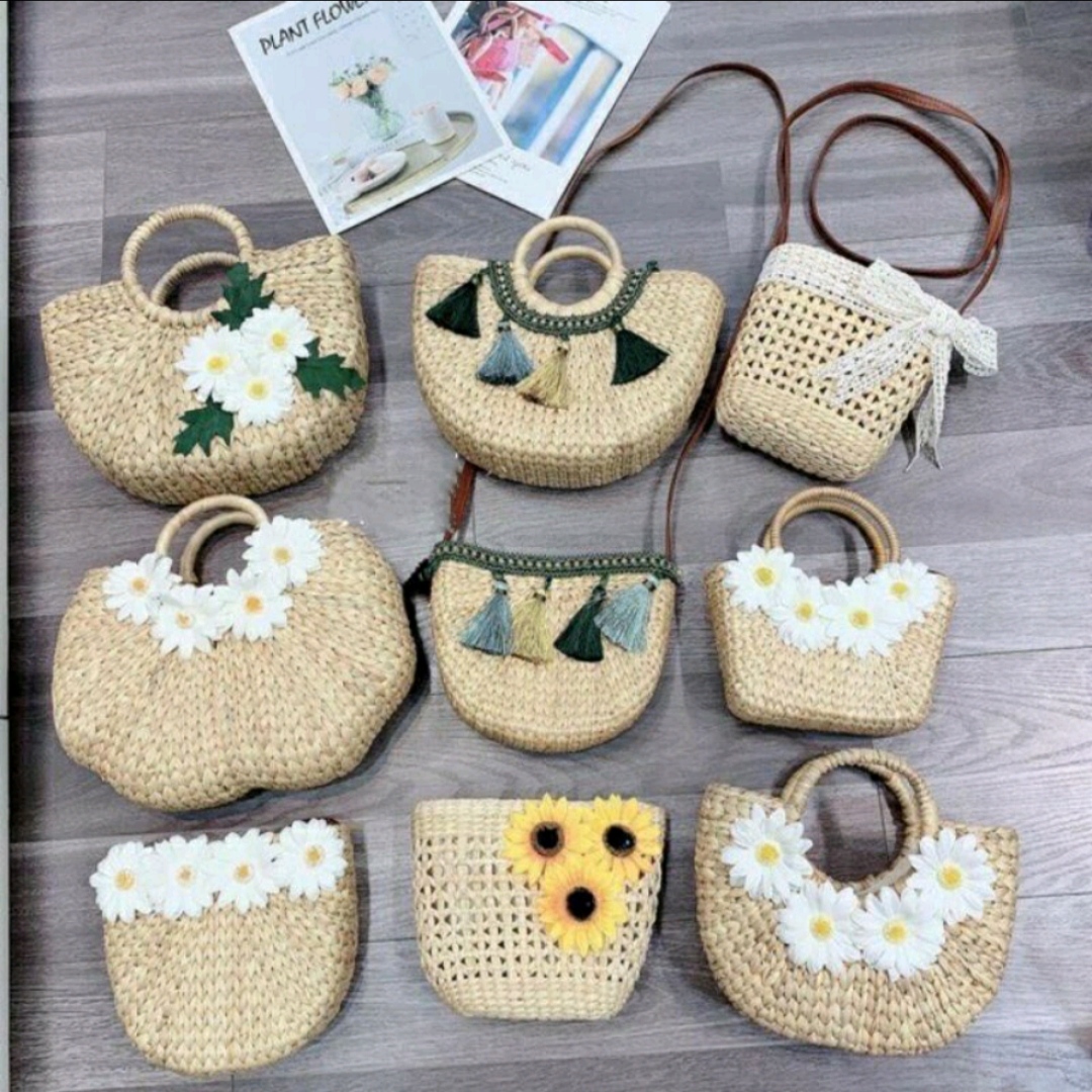 Bag water hyacinth handmade (more model)