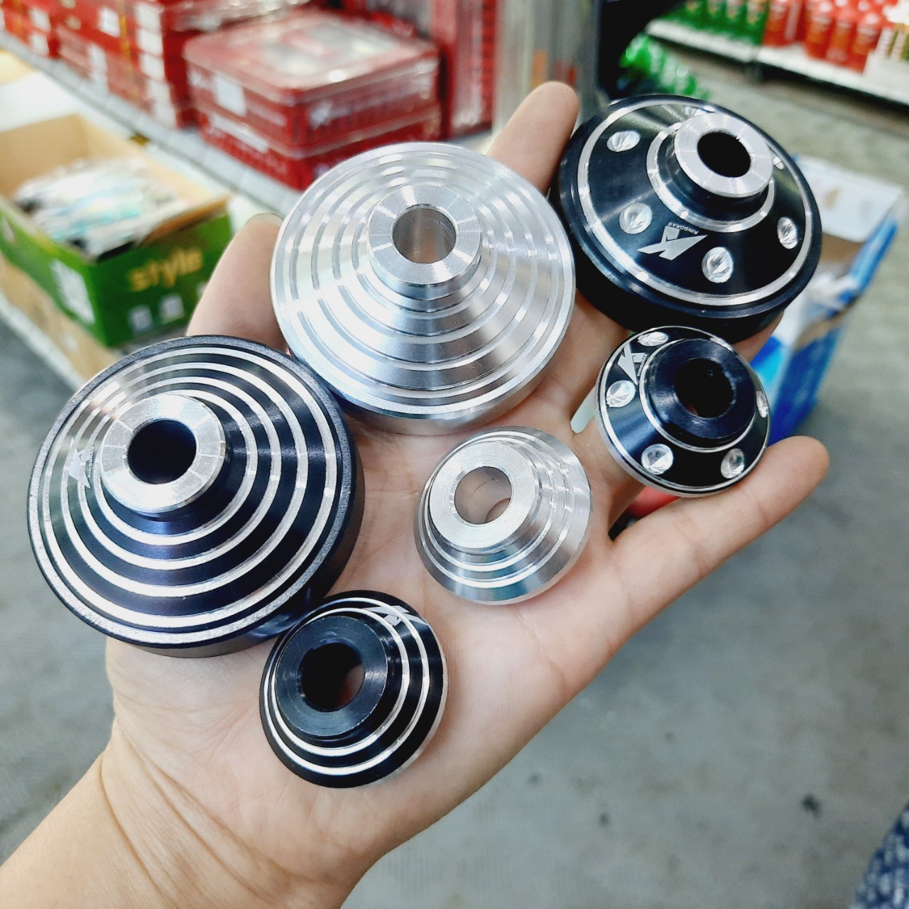 Chụp cóc canh mâm Redleo Ex150