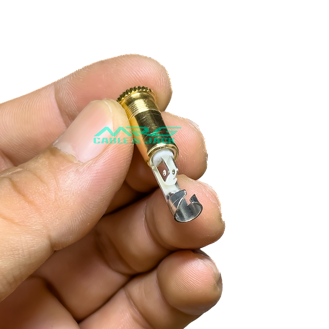 Jack 3.5mm Cái Dùng Hàn Dây (TRS 3.5mm Female), giá 1 chiếc. J-3