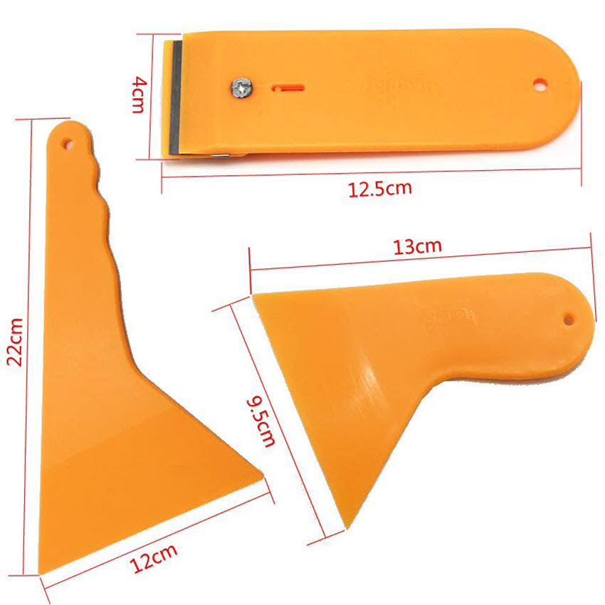 Bộ dụng cụ dán Phim, dán Decal ô tô 7 món