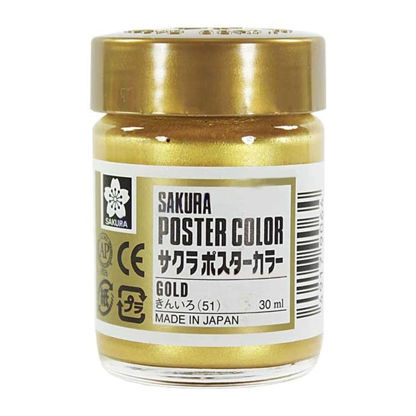 Màu Sakura Poster 30ml lẻ (Màu nhũ)