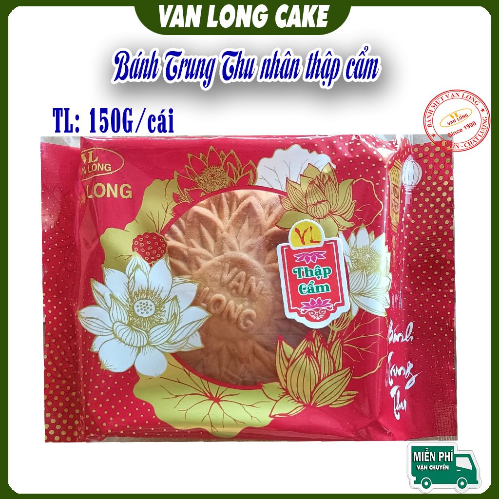 [BÁNH CHAY] Bánh trung thu Vạn Long thập cẩm 150g chay