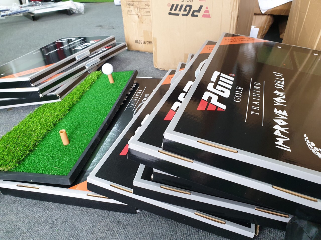 Thảm tập golf mini swing chip 3363