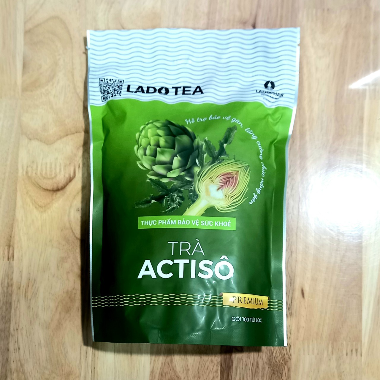 Trà atiso ladophar 100 túi lọc - actiso đà lạt maximas a