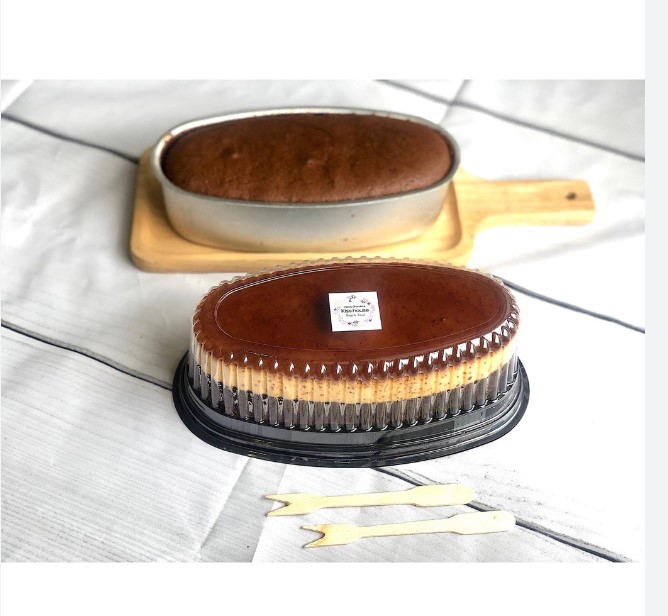 Hộp oval đế đen to f70 bịch 10 cái