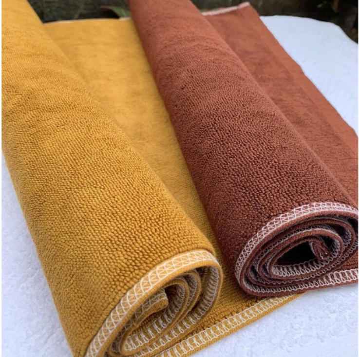 [Combo 2 thảm lau] Thảm lau chân siêu thấm hút, 100% cotton