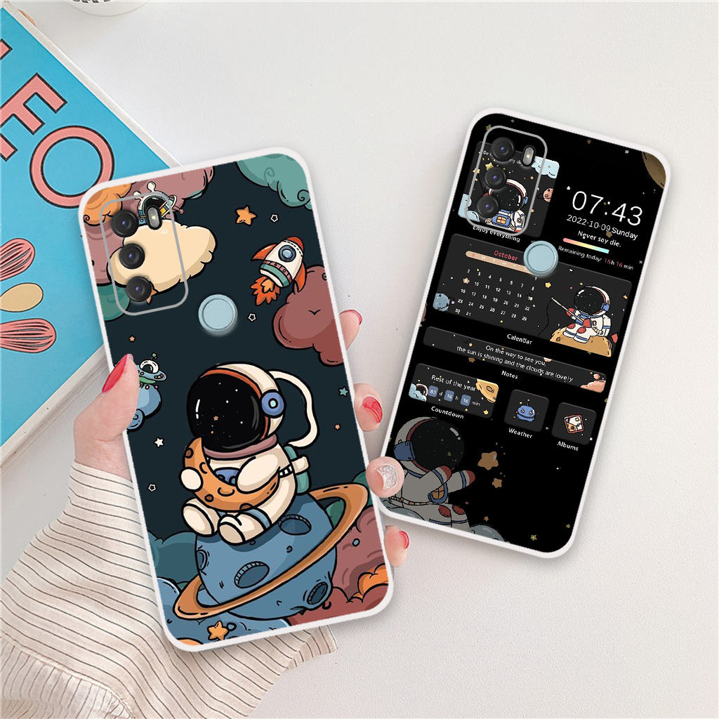 Ốp lưng Vsmart Star 5 hình vũ trụ, phi hành gia astronaut độc đáo