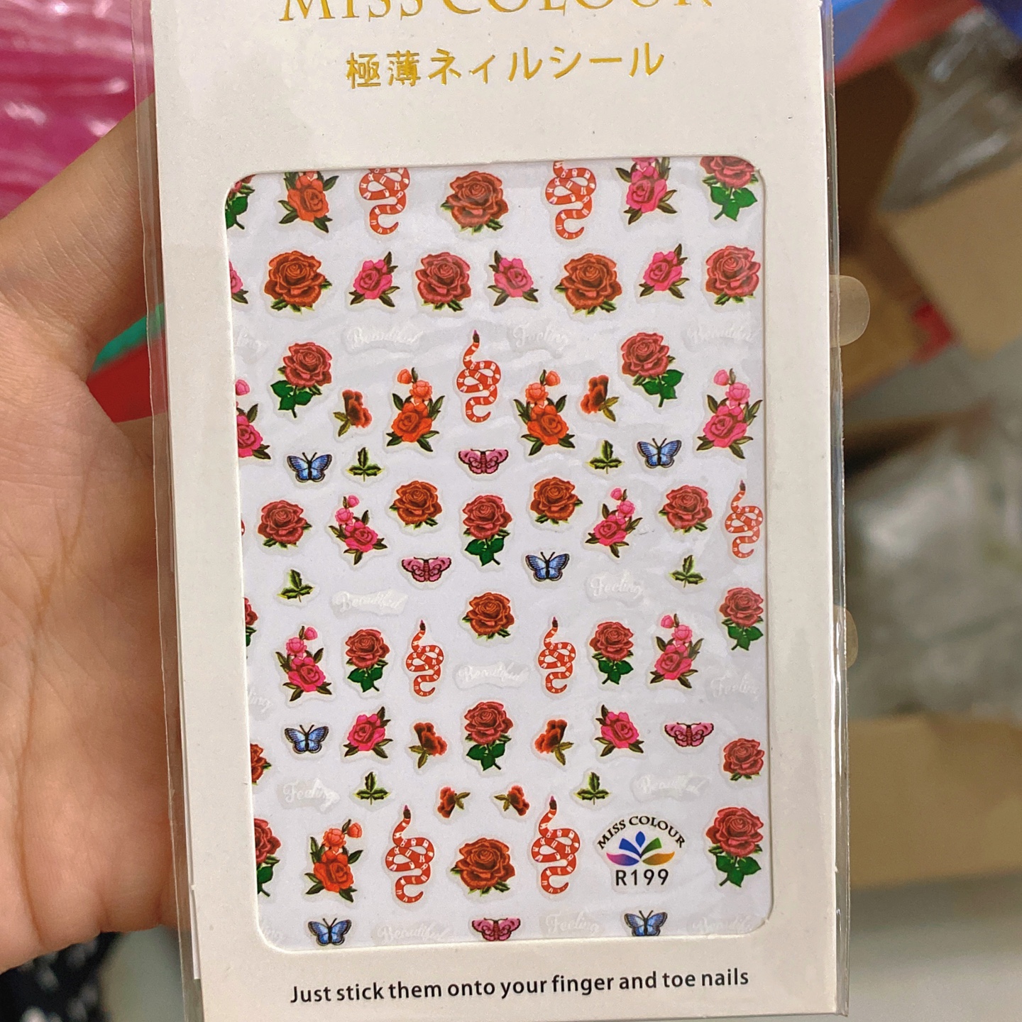 Sticker Dán Móng Nail Siêu Cute - TGN 937