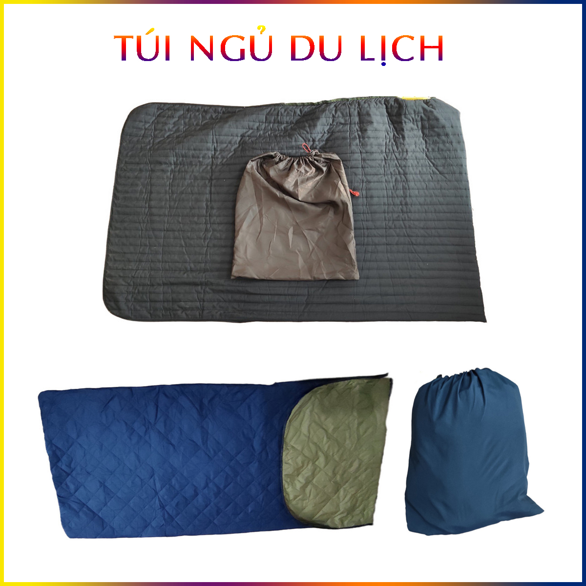 Túi ngủ du lịch gấp gọn cao cấp