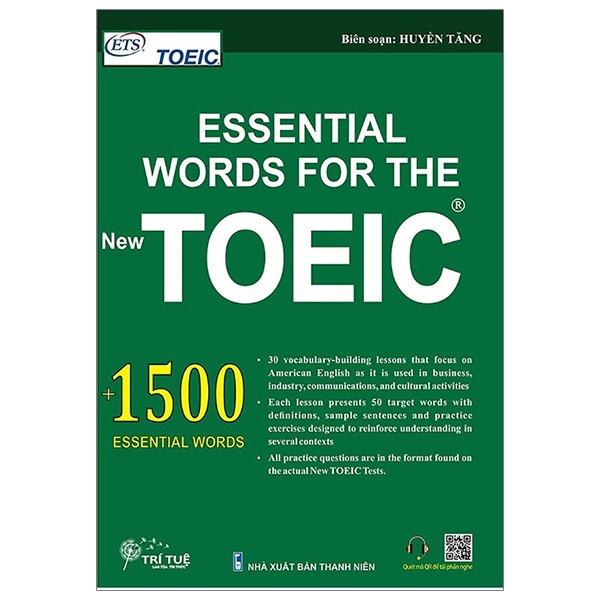 Fahasa - Essential Words For The New Toeic (1500 Essential Words)