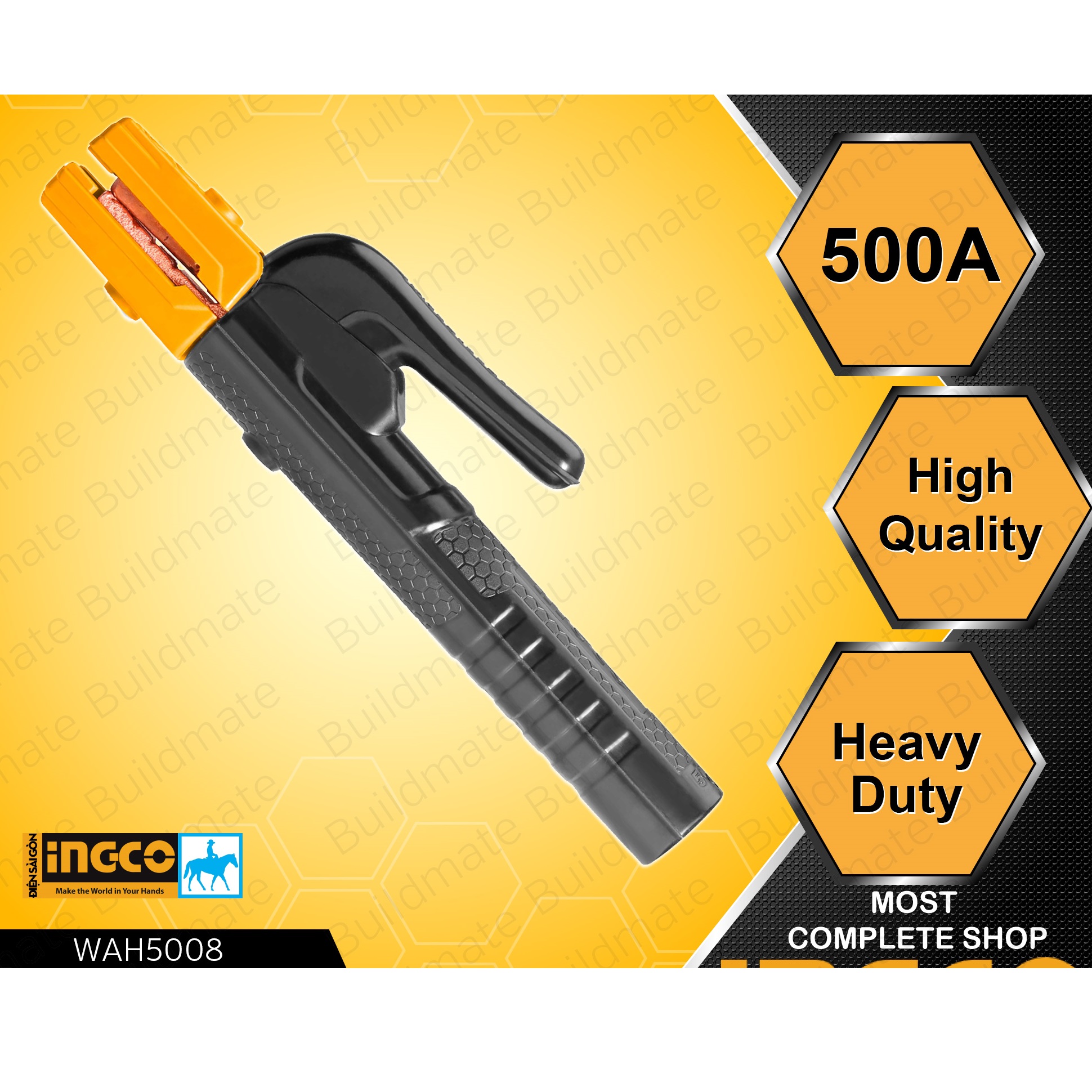 Kìm hàn 500A Electrode Holder INGCO WAH5008
