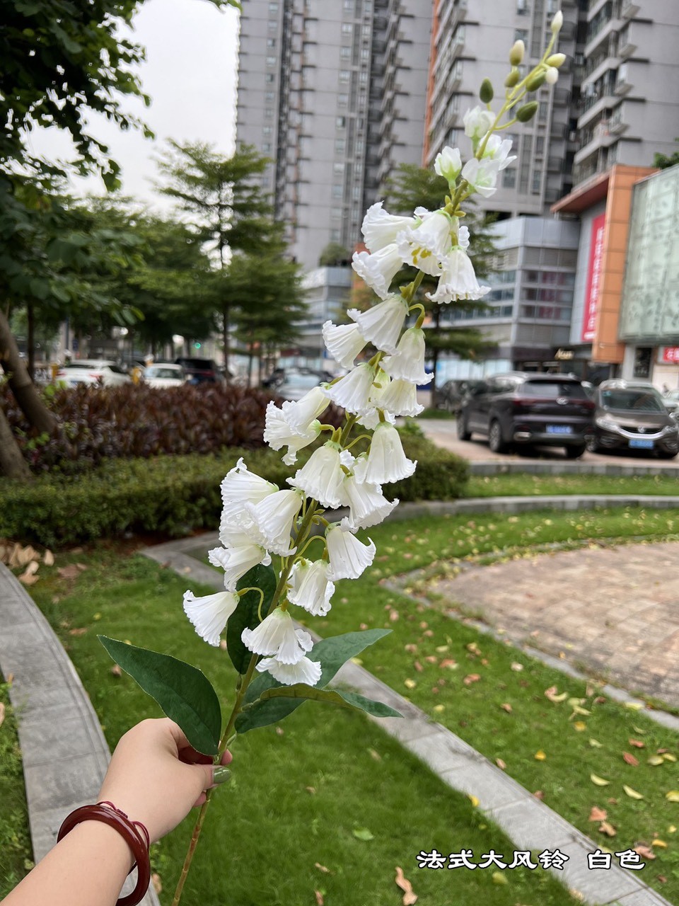 Hoa Chuông, Hoa Linh Lan, Cành Hoa Giả 074